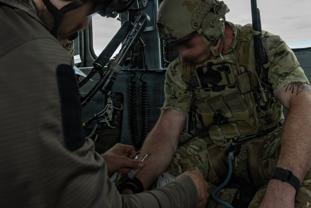 Tested to Rescue: weapons and rescue squadrons execute overwater mission