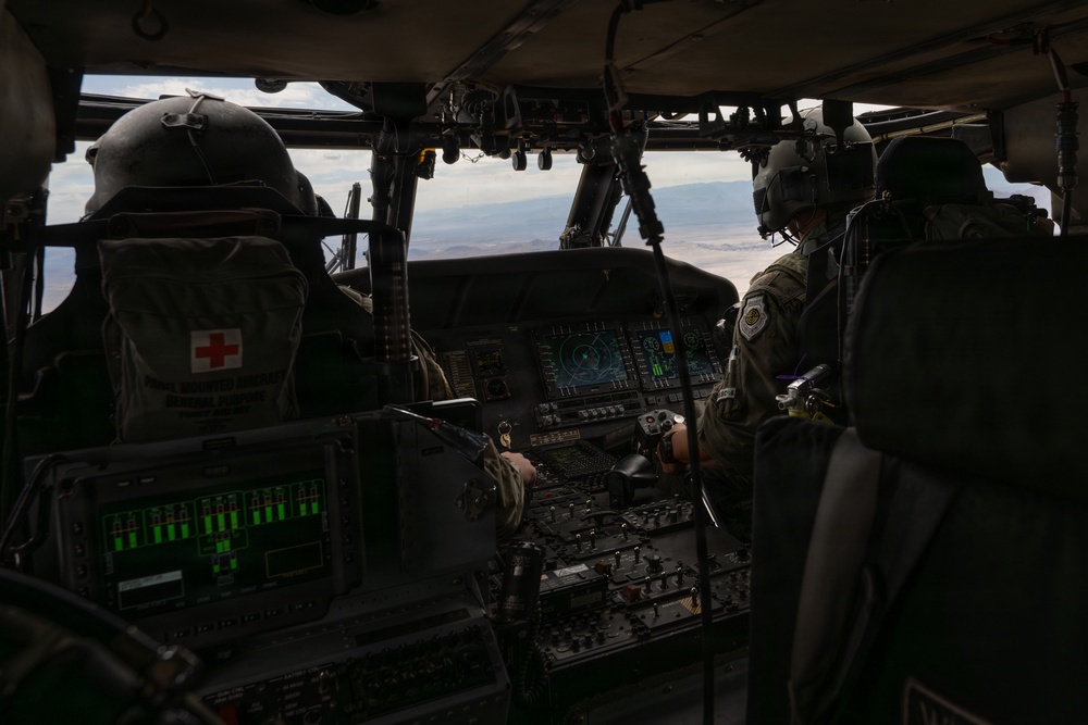 Tested to Rescue: weapons and rescue squadrons execute overwater mission
