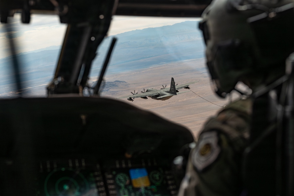 Tested to Rescue: weapons and rescue squadrons execute overwater mission