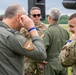 National Security Forum and Gathering of Eagles attendees observe Airpower demonstration at Maxwell Air Force Base