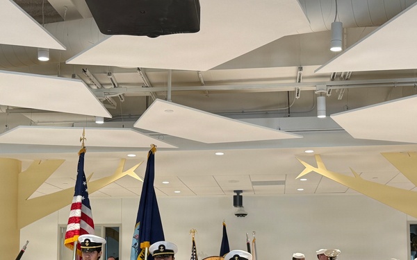 Navy Band Great Lakes' "Brass Ambassadors" Help Celebrate Forrestal Elementary's Ribbon Cutting Ceremony