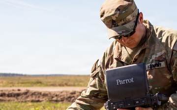 Field Artillery Squadron, 2d Cavalry Regiment, conducts drone training and testing during Saber Strike 26