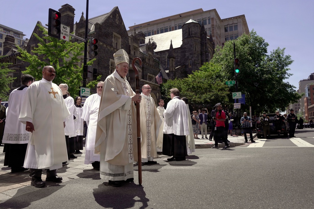 CBP personnel attend Blue Mass