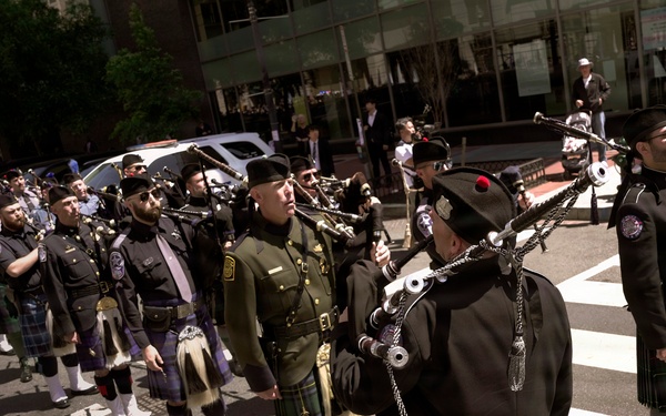 CBP personnel attend Blue Mass