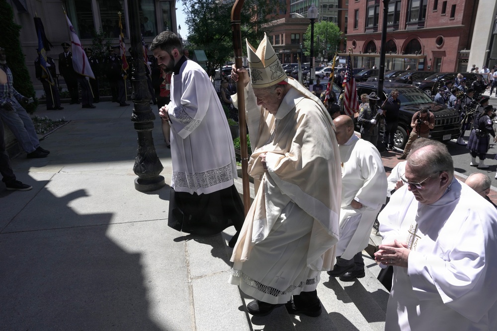 CBP personnel attend Blue Mass