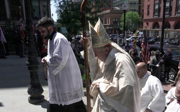 CBP personnel attend Blue Mass