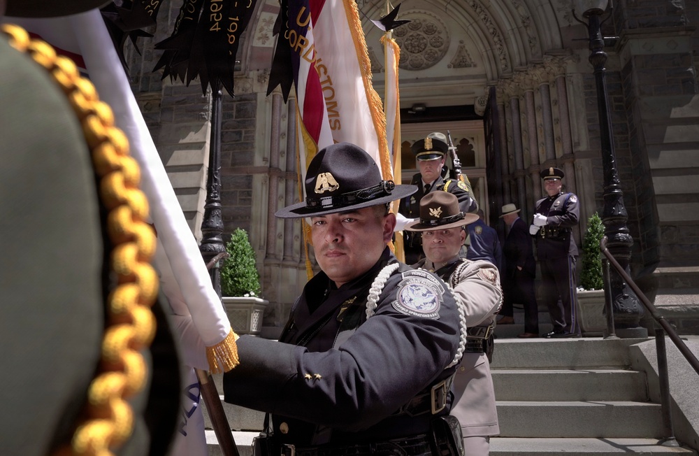 CBP personnel attend Blue Mass