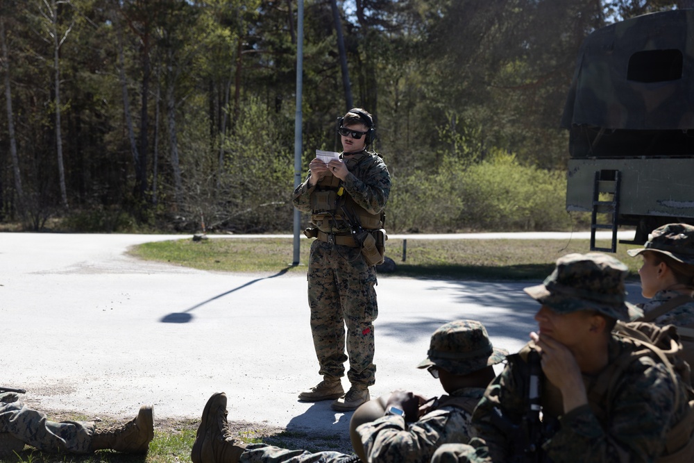 CLB-24 prepares for convoy in Sweden