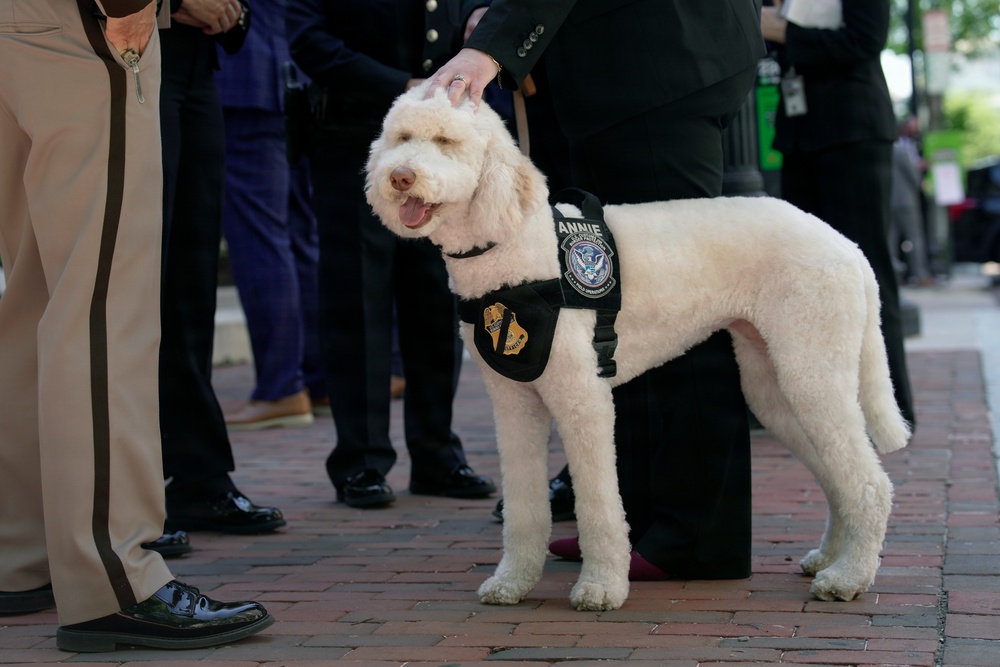 CBP personnel attend Blue Mass