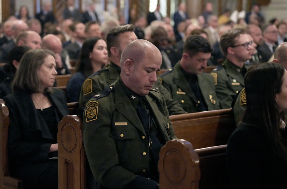 CBP personnel attend Blue Mass