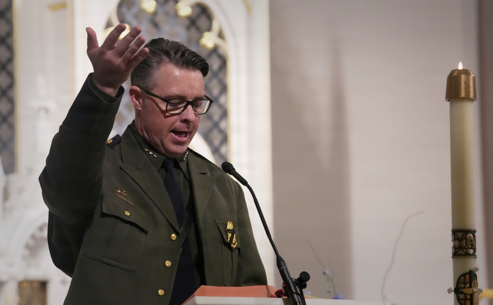 CBP personnel attend Blue Mass