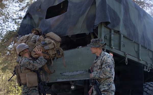CLB-24 prepares for convoy in Sweden