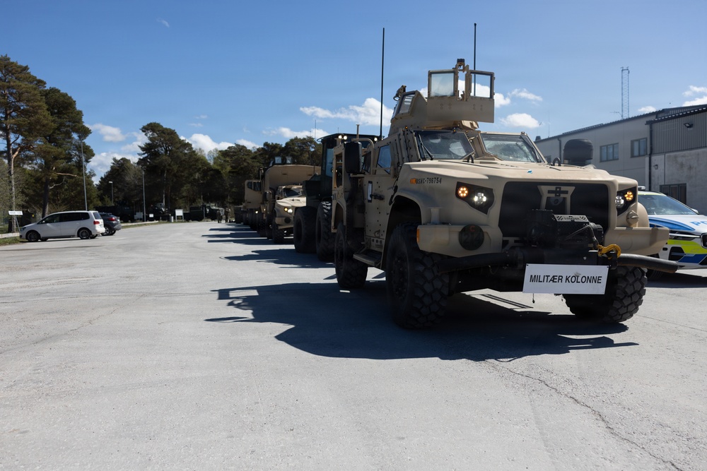 CLB-24 prepares for convoy in Sweden