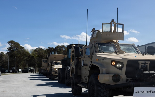 CLB-24 prepares for convoy in Sweden