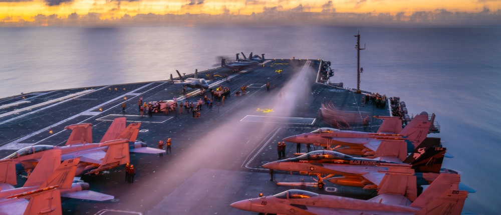 USS Theodore Roosevelt Flight Operations