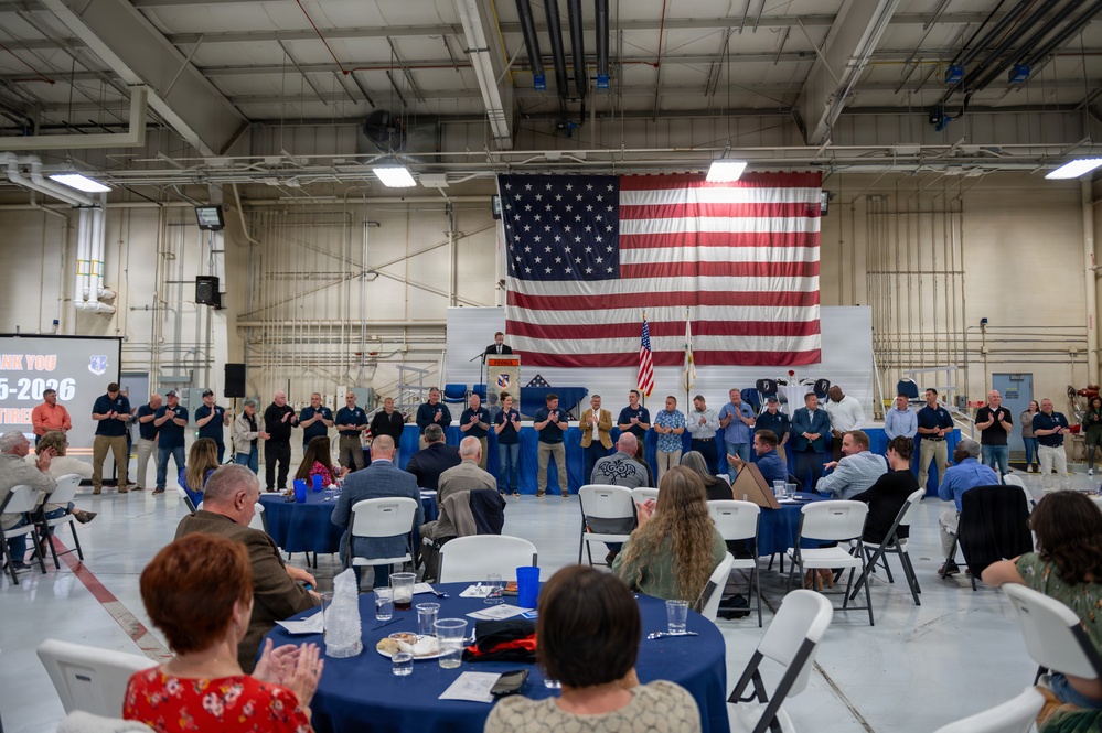 182nd Airlift Wing 2026 Retirement Dinner