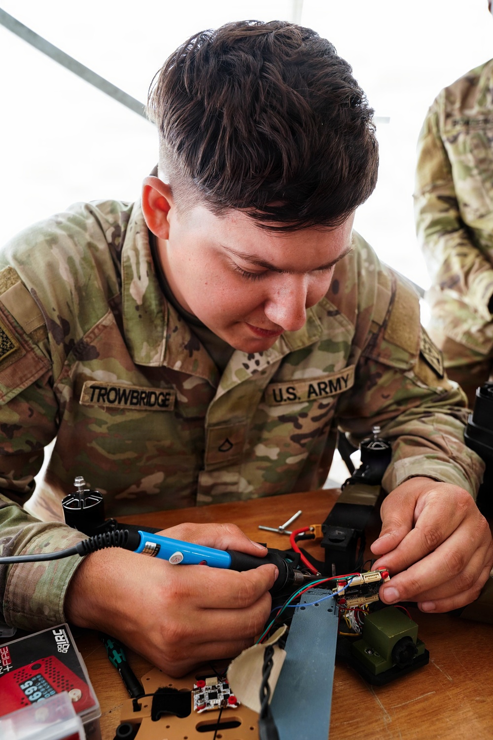 Drone building and tracking