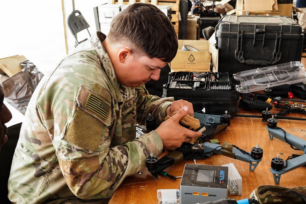 Drone building and tracking