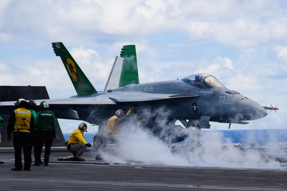USS Theodore Roosevelt Flight Operations