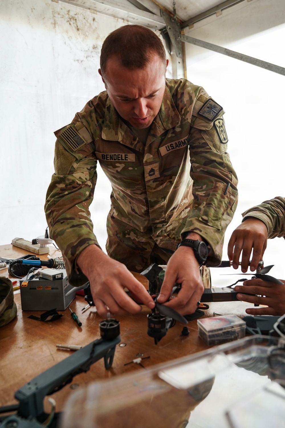 Drone building and tracking