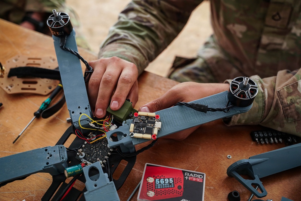 Drone building and tracking