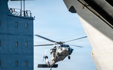 Nimitz Conducts Replenishment-at-Sea