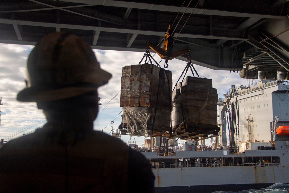 Nimitz Conducts Replenishment-at-Sea