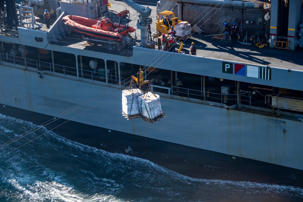 Nimitz Conducts Replenishment-at-Sea