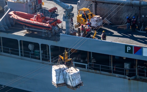 Nimitz Conducts Replenishment-at-Sea