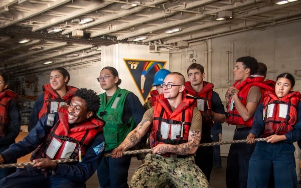 Nimitz Conducts Replenishment-at-Sea