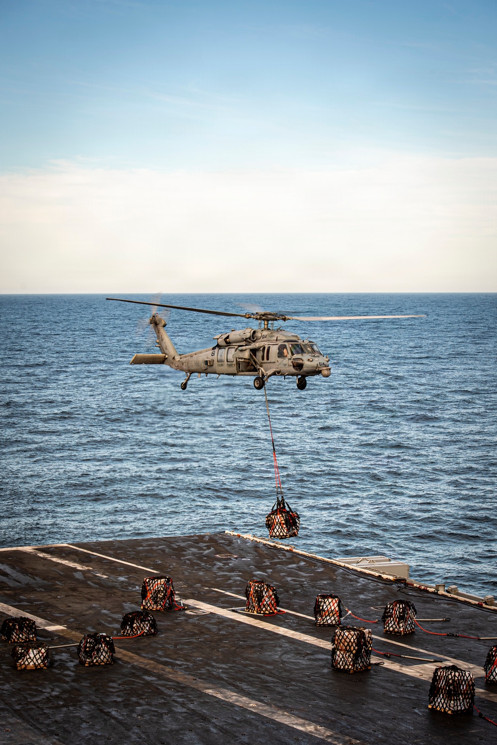 Nimitz Conduct Replenishment-at-Sea