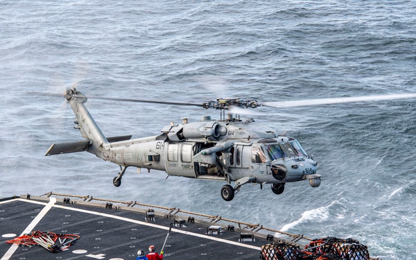 Nimitz Conducts Replenishment-at-Sea