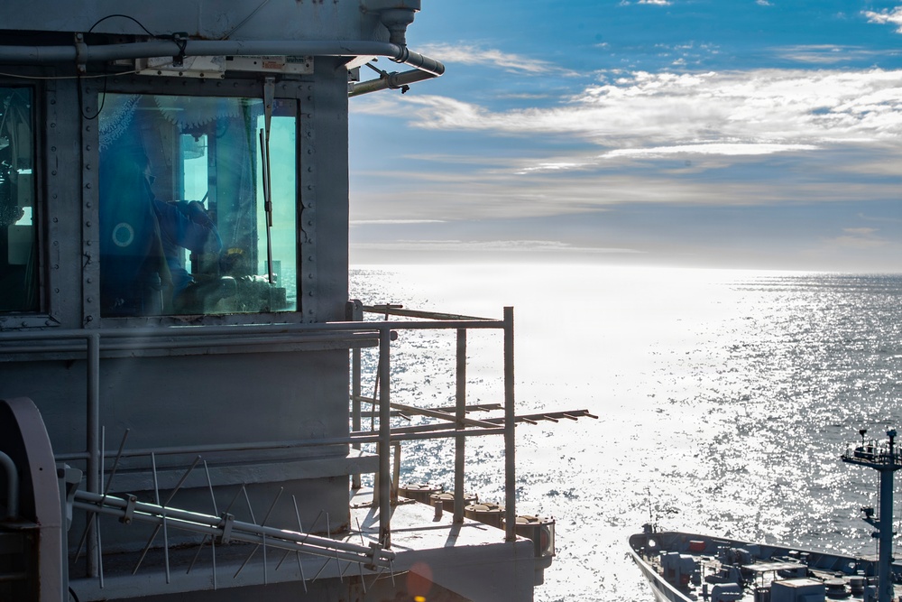 Nimitz Conducts Replenishment-at-Sea