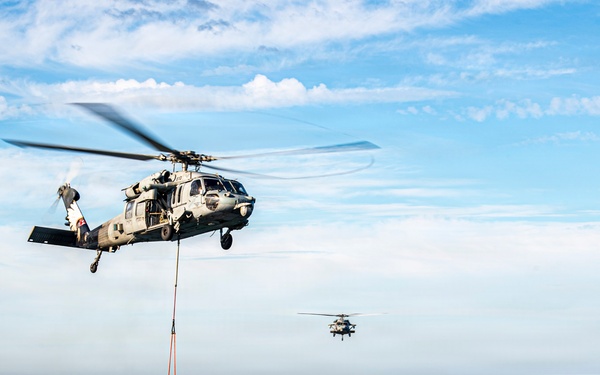 Nimitz Conducts Replenishment-at-Sea