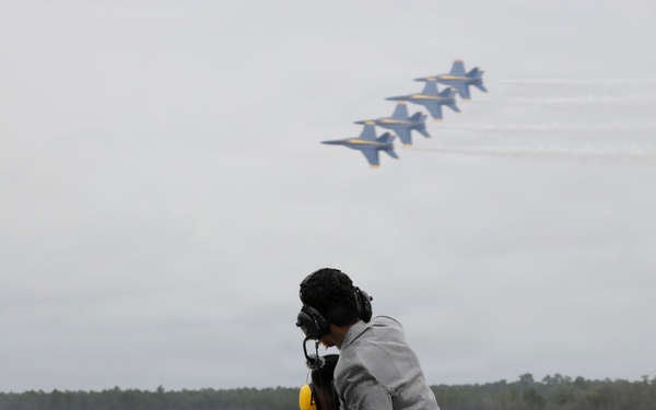 Keyla Richardson Visits NAS Pensacola