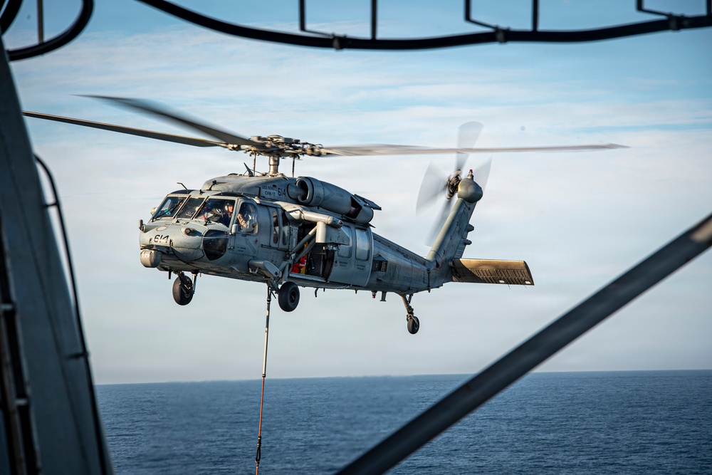 Nimitz Conducts Replenishment-at-Sea