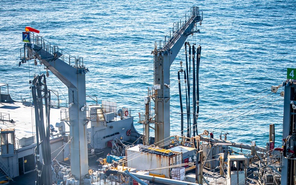 Nimitz Conducts Replenishment-at-Sea