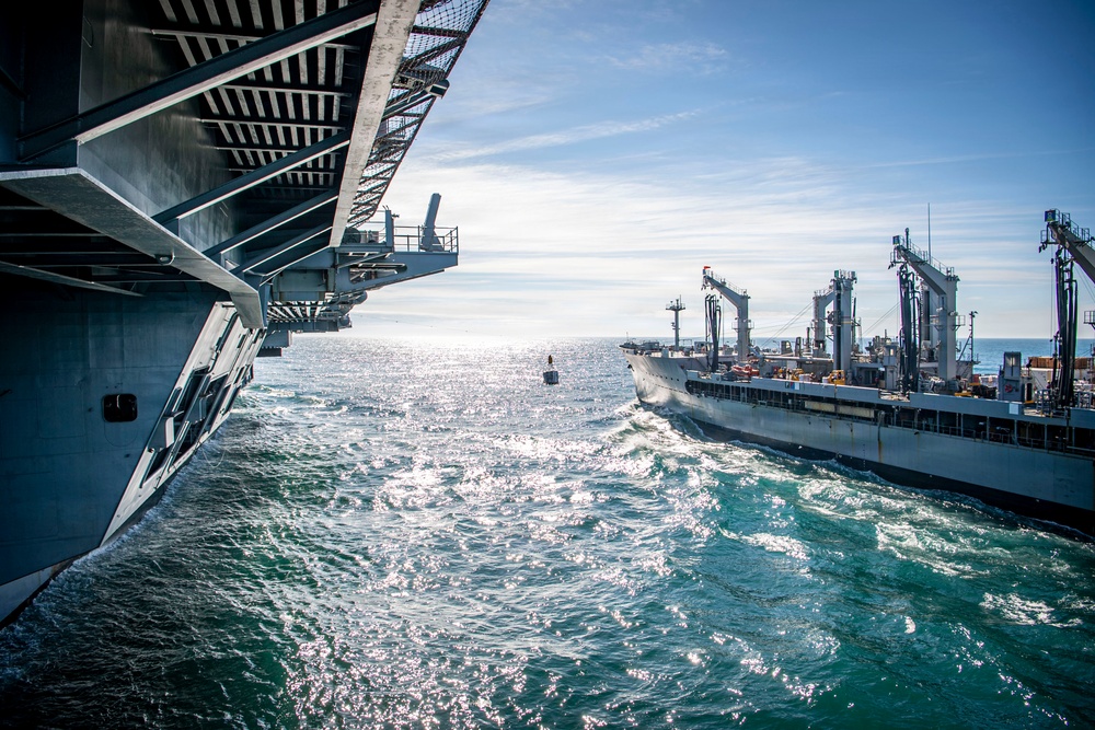 Nimitz Conducts Replenishment-at-Sea