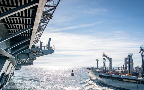Nimitz Conducts Replenishment-at-Sea