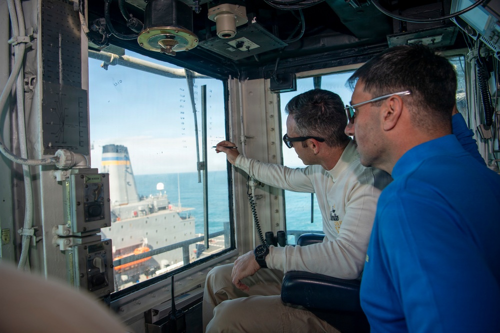 Nimitz Conducts Replenishment-at-Sea