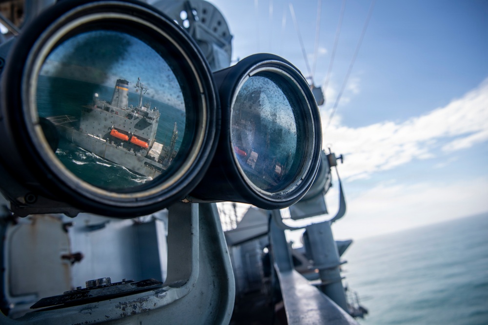 Nimitz Conducts Replenishment-at-Sea