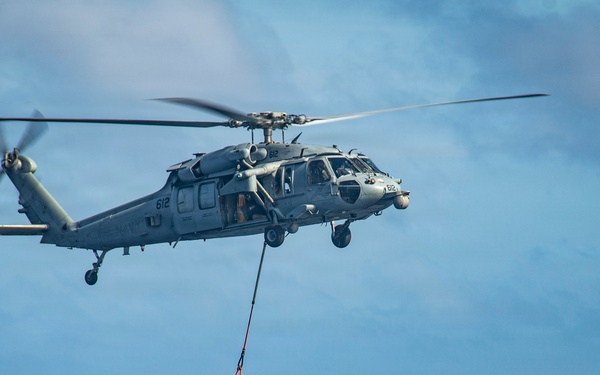 Nimitz Conducts a Replenishment-at-sea