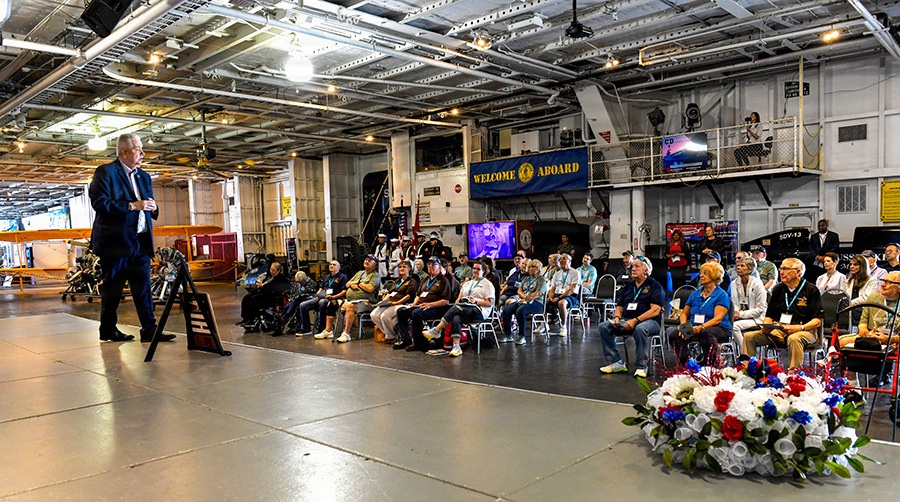 CCAD Honors Naval Legacy at final USS Albemarle and USNS Corpus Christi Bay Reunion