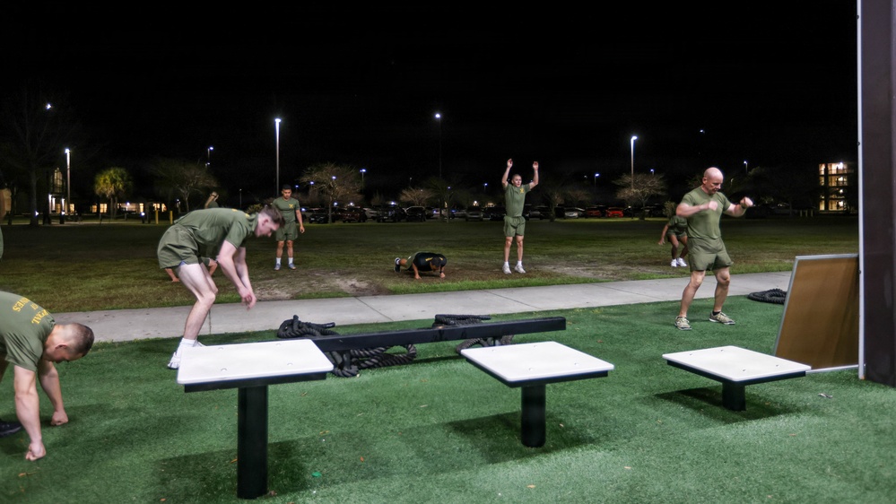 Cpl. School Class 3-26 Sgt. Maj. PT