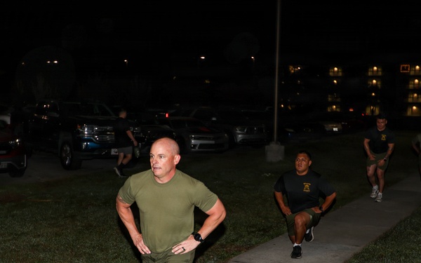 Cpl. School Class 3-26 Sgt. Maj. PT