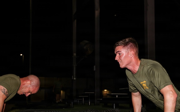 Cpl. School Class 3-26 Sgt. Maj. PT