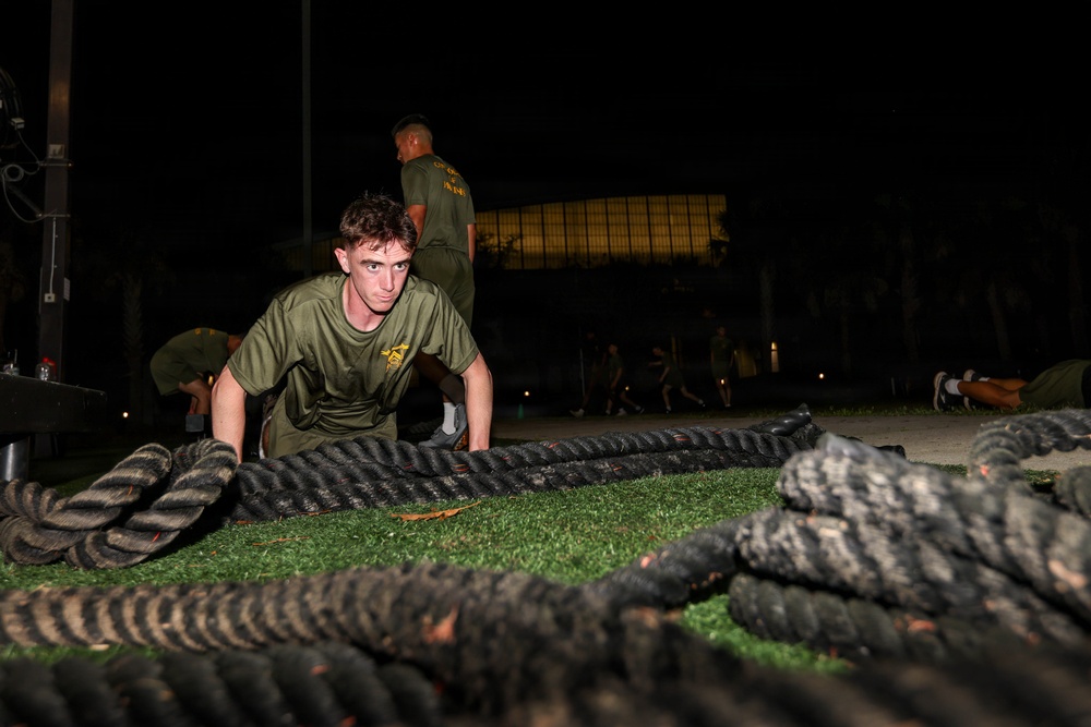 Cpl. School Class 3-26 Sgt. Maj. PT