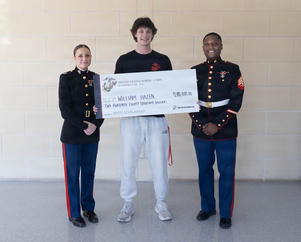 Recruiting Sub-Station Fort Bend  NROTC Scholarship Presentation