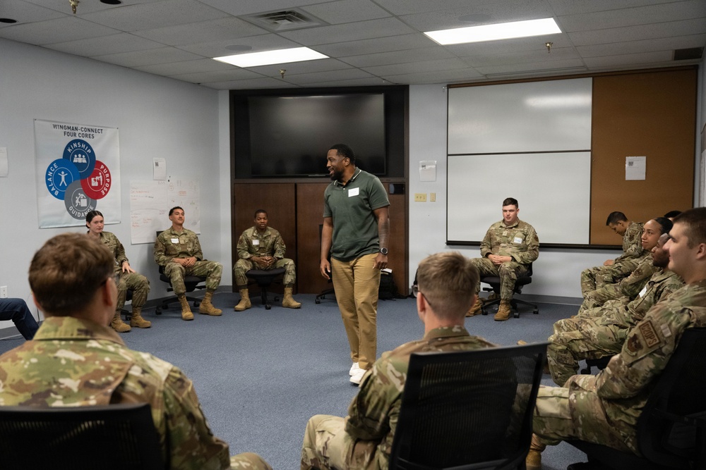 Altus AFB First Term Enlisted Course holds first Wingman Guardian Connect class