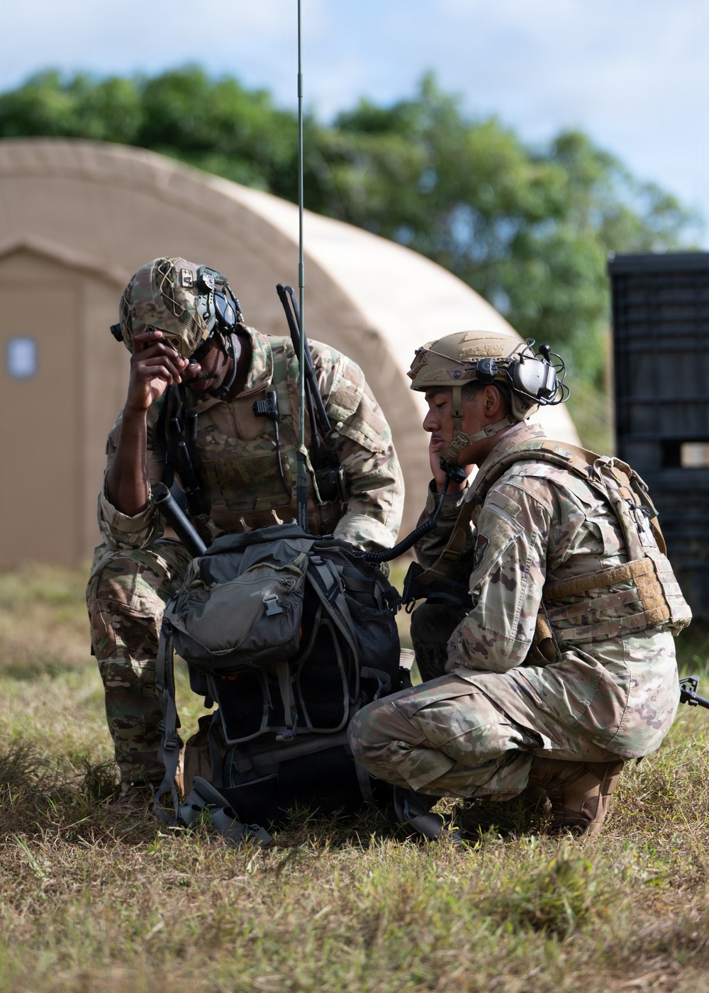 Alaska Air National Guardsmen demonstrate expeditionary skills at FISGA RAIN 2025
